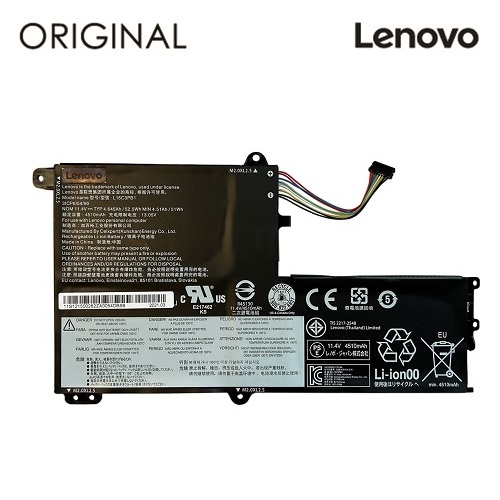 Notebook aku LENOVO L15C3PB1, 4510mAh, Original