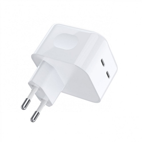 Laadija CHOETECH 2x USB Type-C, 35W, PD3.0, Qc3.0