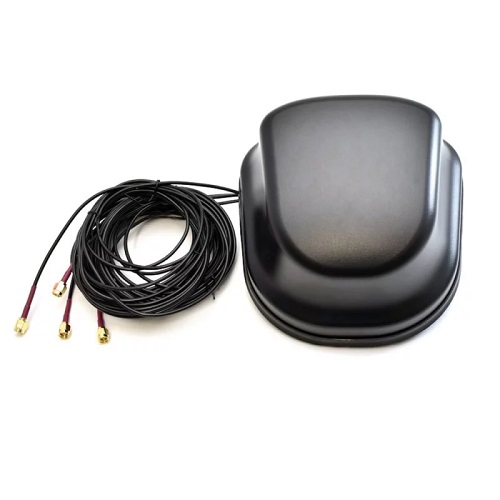 5G NR MIMOx4 antenn, 698~960/1710~2690/2900~3800/4400~5000MHz, 4dBi, IP67