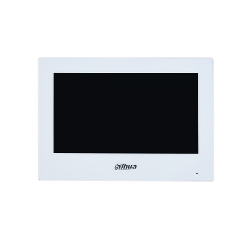 7- inch Color 2-Wire IP &amp; Wi-Fi Indoor Monitor VTH2622GW-W valge