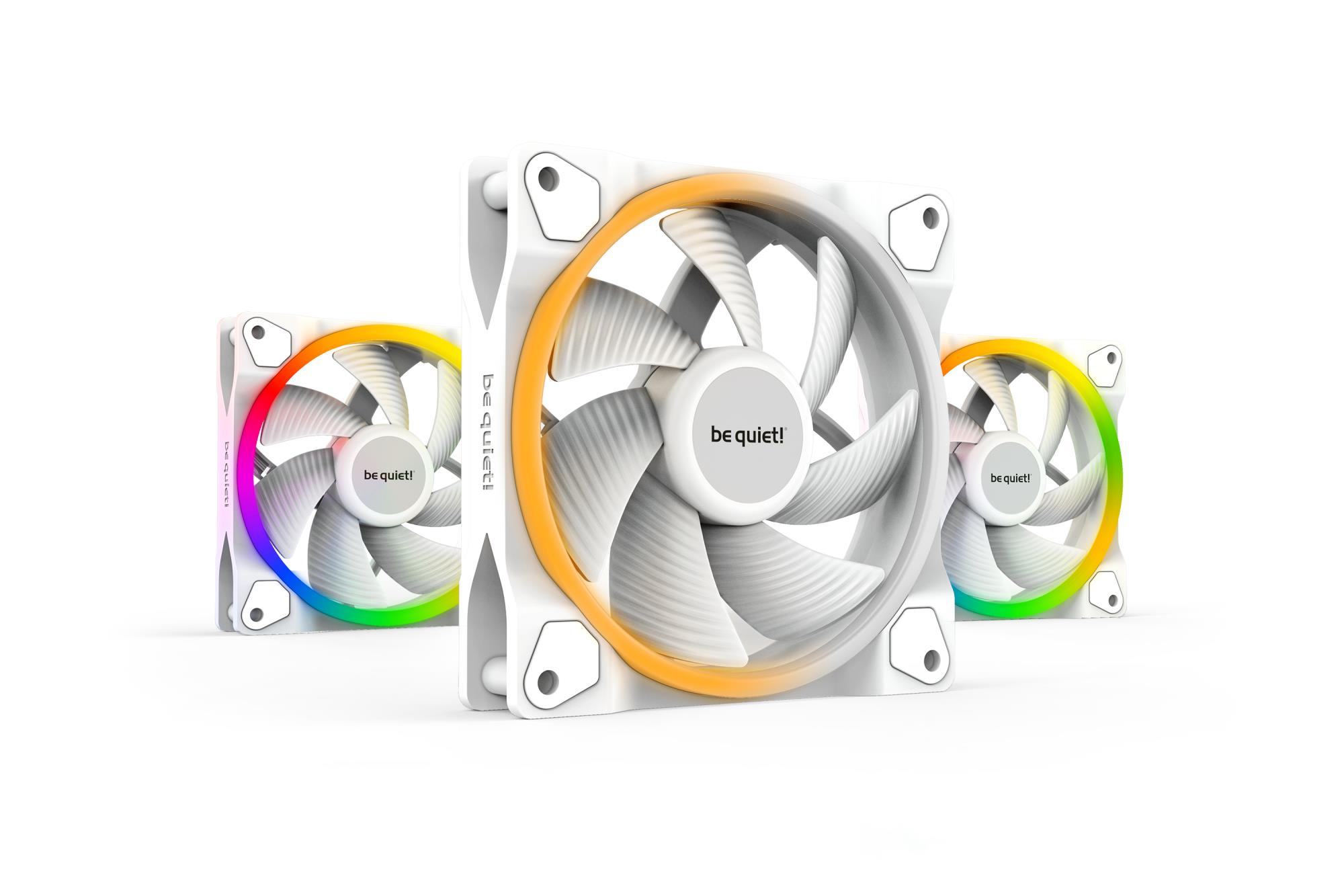 Korpuse ventilaator 120mm Light Wings PWM valge PWMBL100 Be Quiet