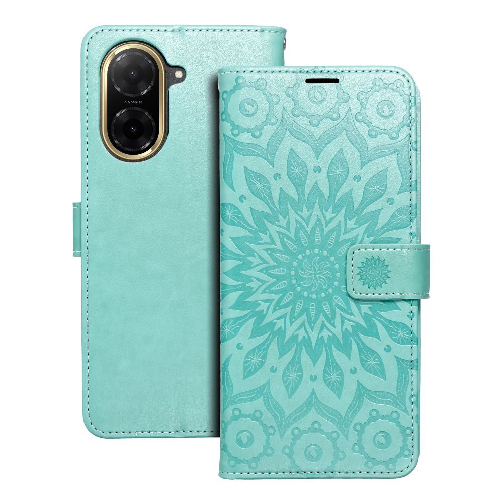 MEZZO Book ümbris jaoks XIAOMI Redmi A5 ( 173,3 x 79,4 x 8,26) mandala roheline
