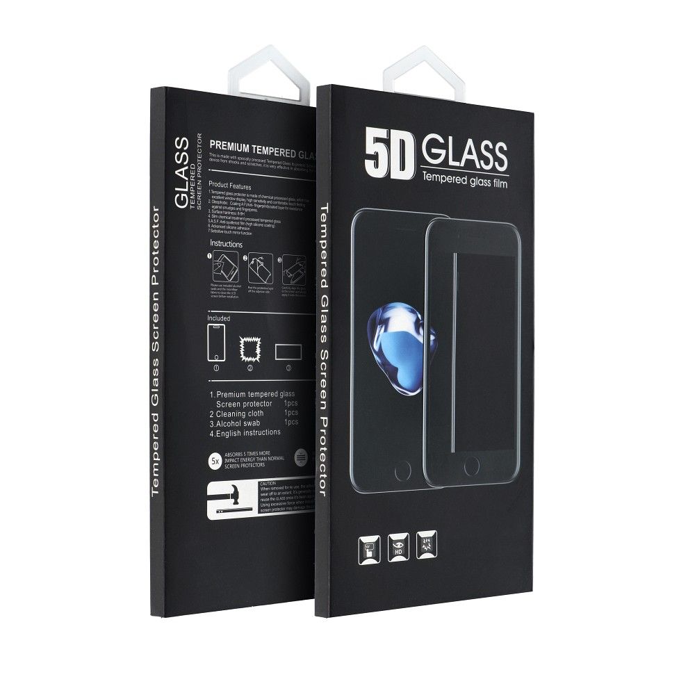 5D Full Glue Karastatud klaas - jaoks iPhone 15 / 16 (Privacy) must