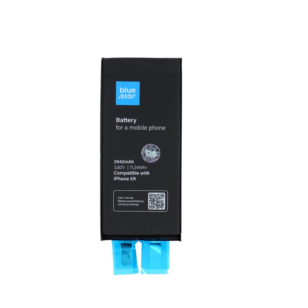 Аккумулятор без BMS для iPhone XR 2942 мАч Blue Star HQ