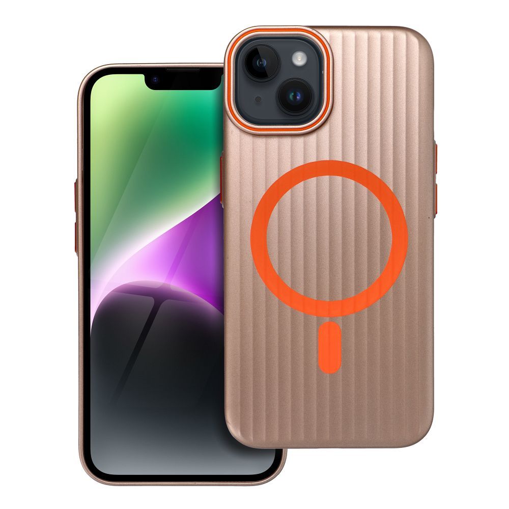 Ümbris SIMPLY compatible with MagSafe jaoks IPHONE 14 titanium desert