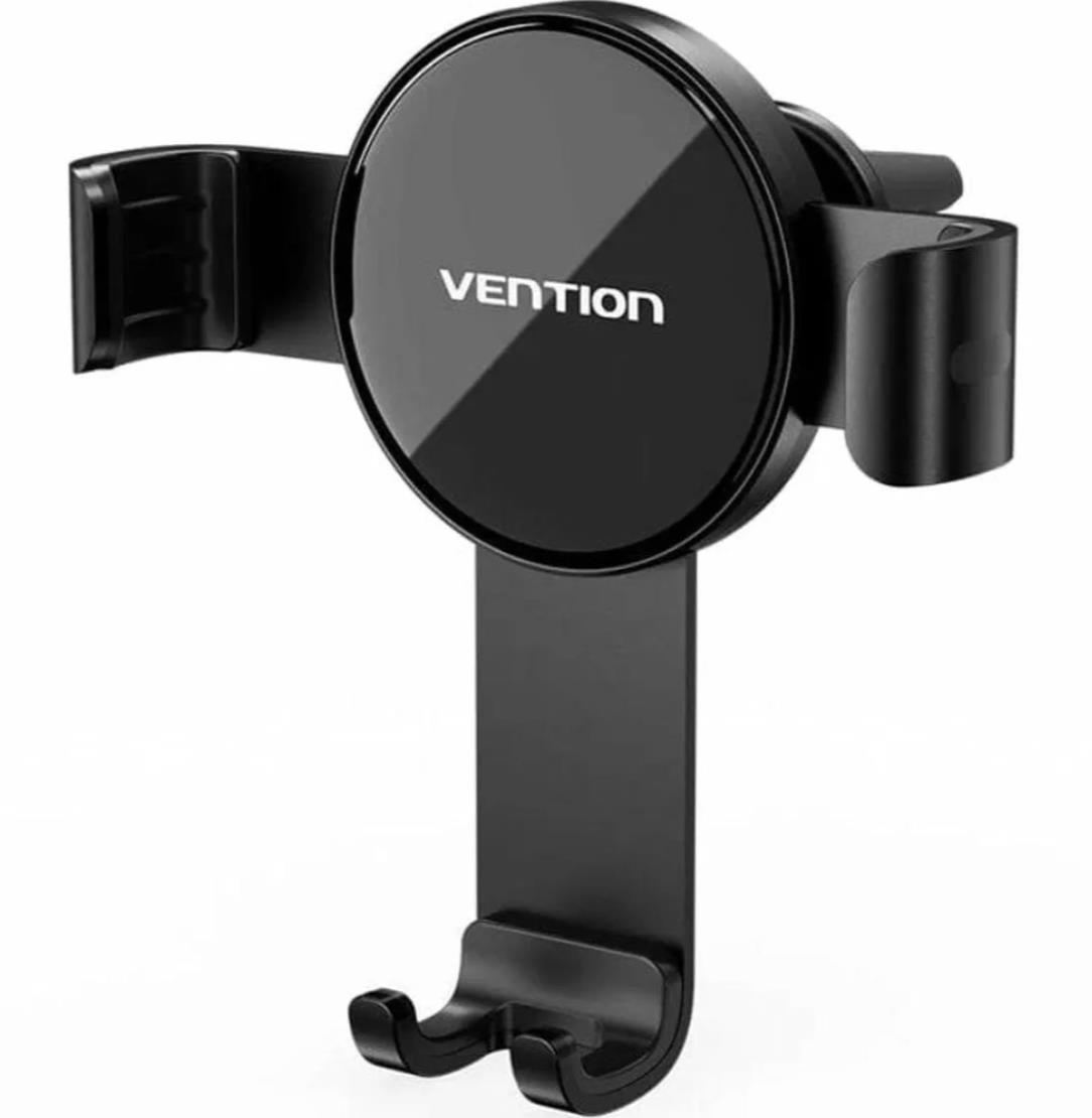 Vention Mobiiltelefoni autohoidja must KCGB0