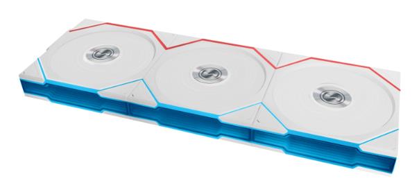 Korpuse ventilaator 120mm juhtmevaba 3 tk G99.12TLLCD1W3W.00 Lian Li