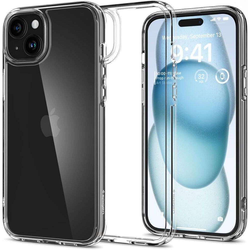 Spigen Ultra Hybrid iPhone 16 Case - Clear