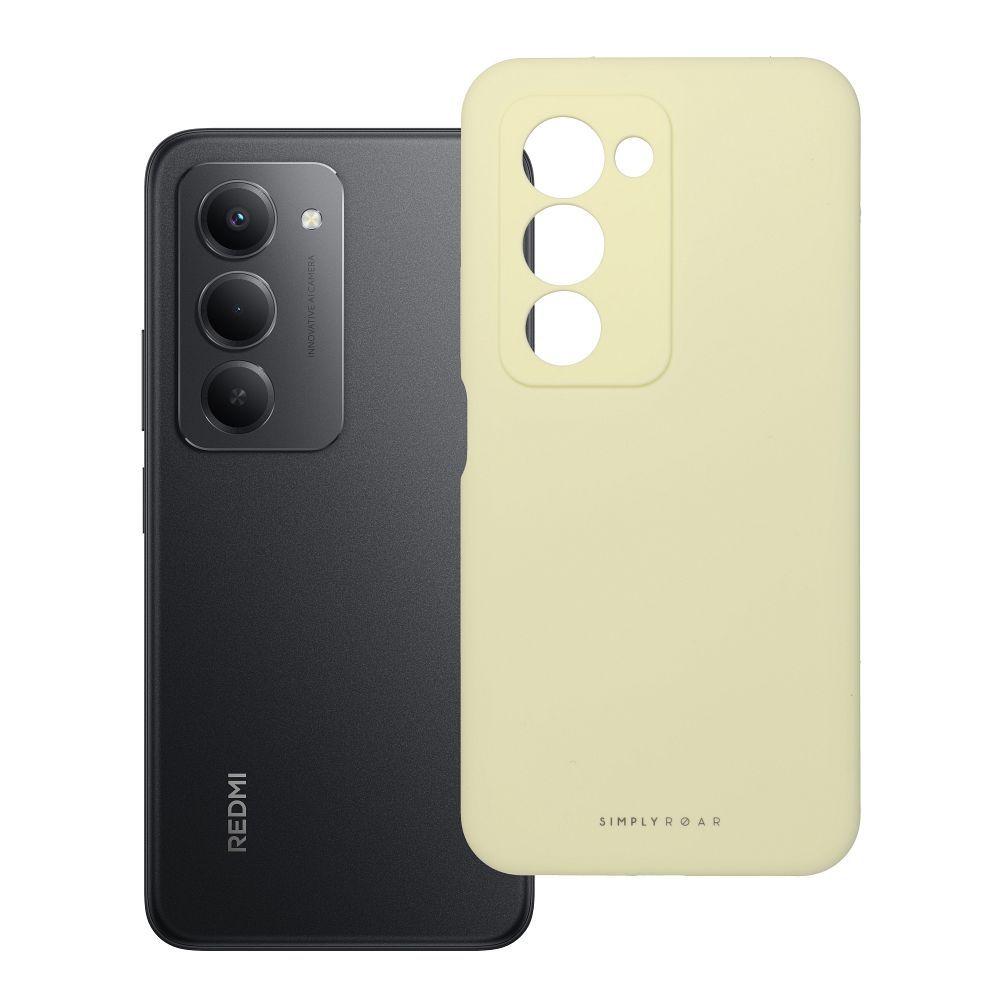 ROAR Ümbris CLOUD SKIN jaoks XIAOMI Redmi 15 4G / 5G (171,1mm) Light kollane