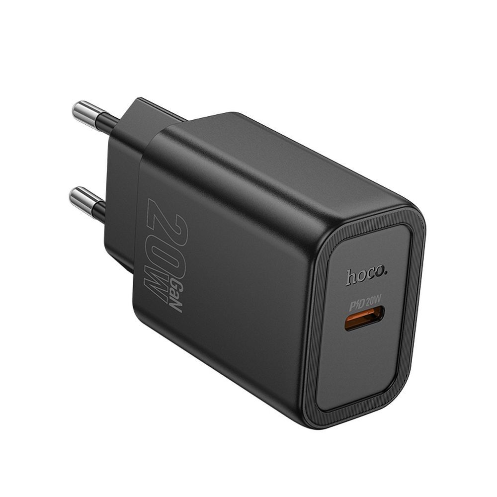 Phone Laadija Hoco USB C QC PD 20W N60 must
