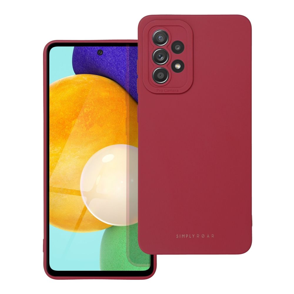 ROAR Ümbris LUNA jaoks SAMSUNG A52 5G / A52 LTE (4G) / A52s 5G punane