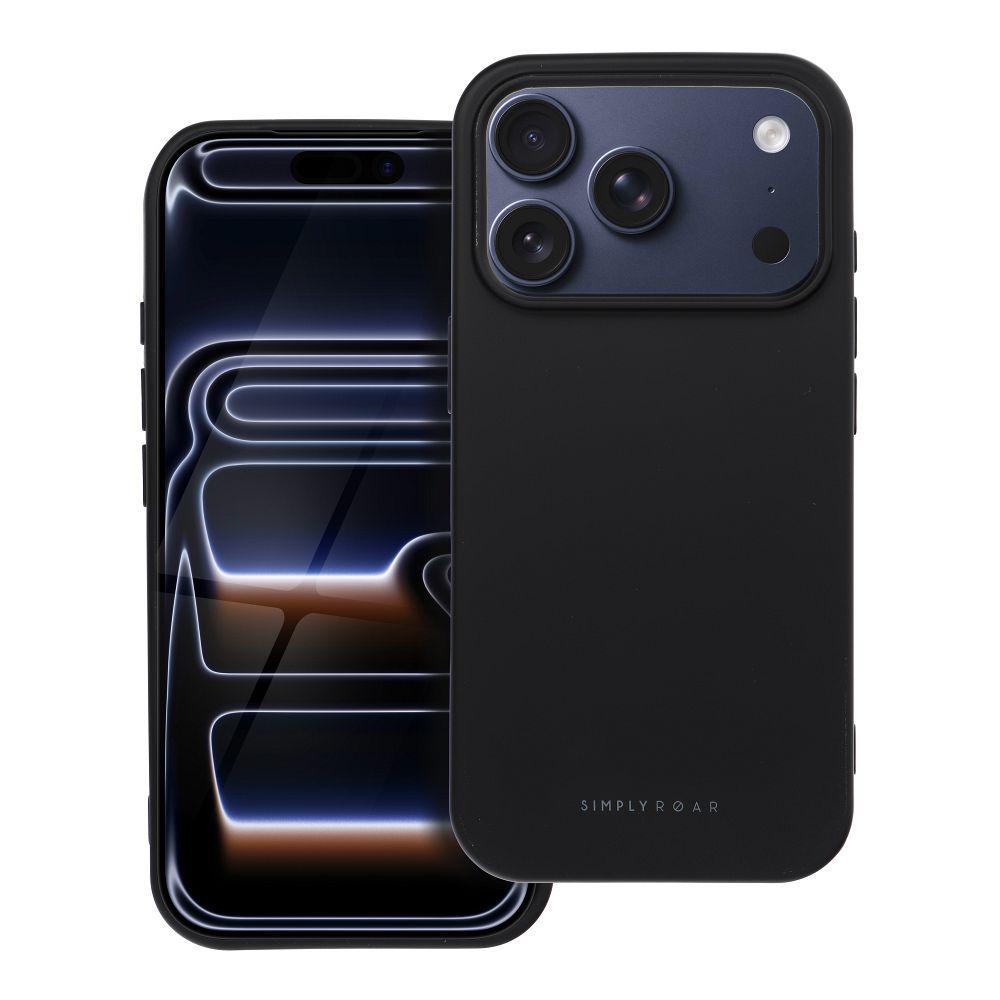 Чехол Roar Space для iPhone 17 Pro чёрный