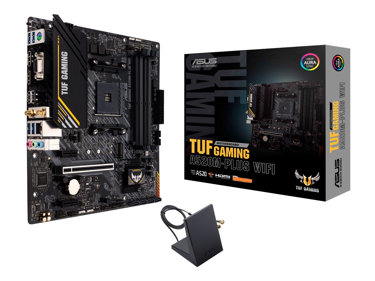 ASUS TUF Mängu A520M-PLUS WIFI AMD A520