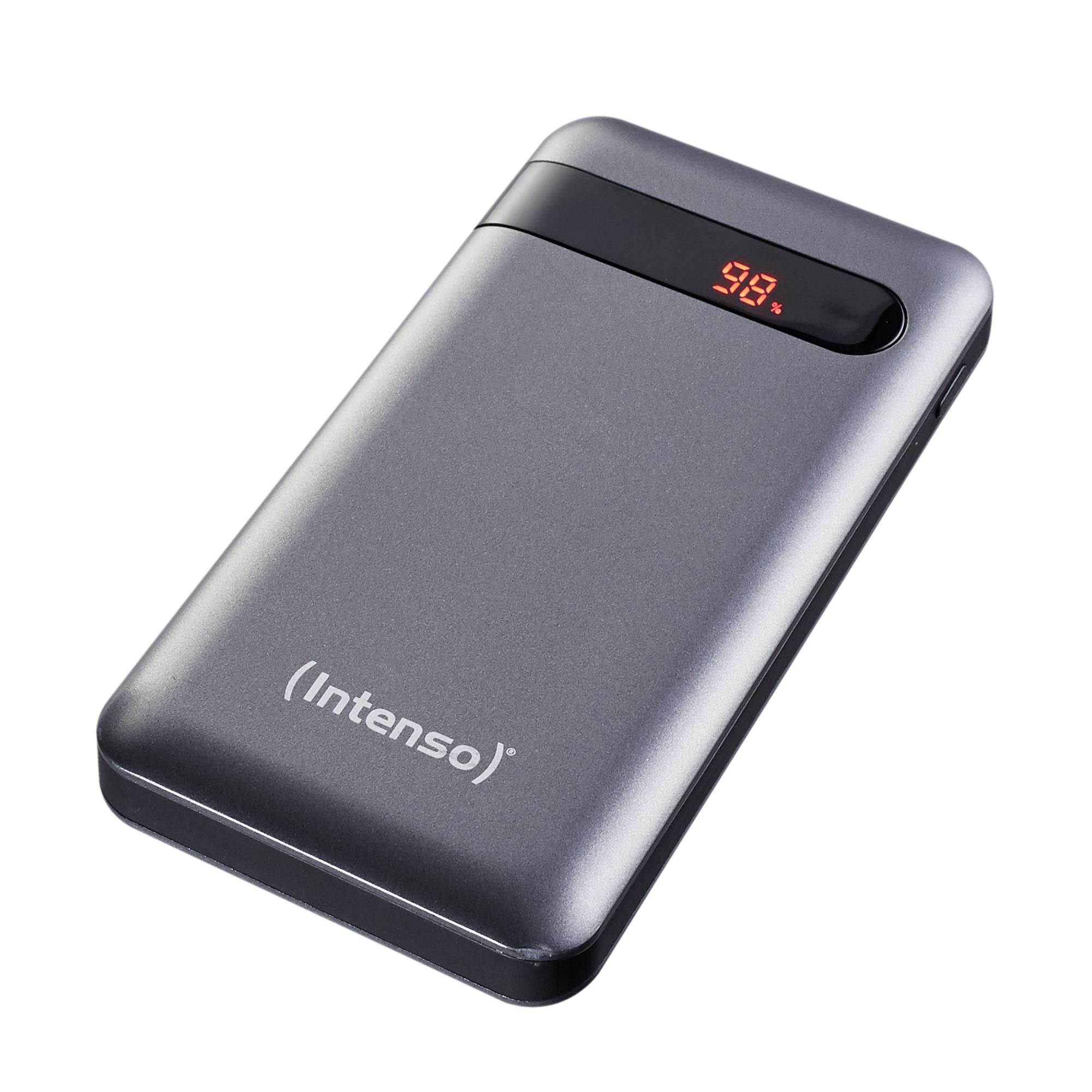 Intenso PD10000 akupank 10000mAh, QC3.0, antratsiitvärv