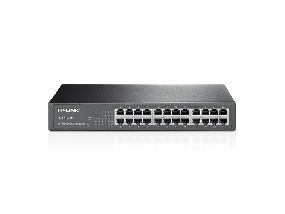 TP-Link TL-SF1024D network switch Unmanaged Fast Ethernet (10/100) hall