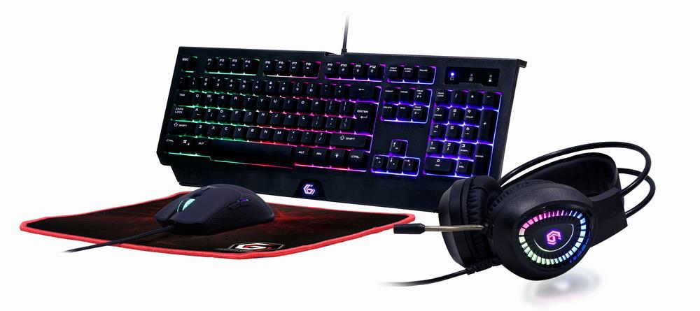 Klaviatuur USB GAMING KIT ENG/PHANTOM GGS-UMGL4-01 GEMBIRD