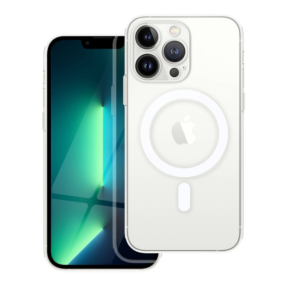 CLEAR MAG ÜMBRIS with camera protection compatible with MagSafe jaoks IPHONE 13 Pro läbipaistev
