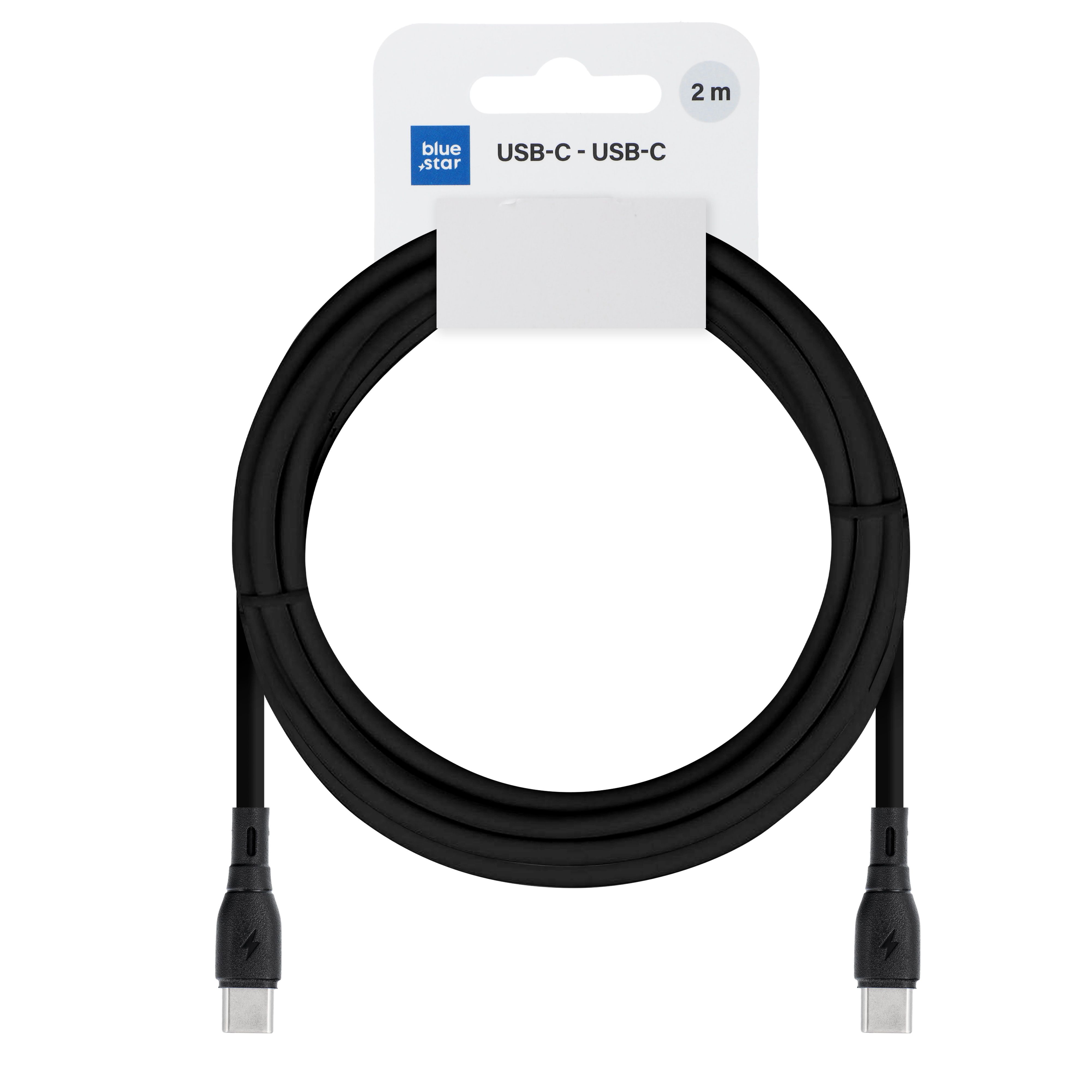 USB cable Blue Star PJ73-14-3 USB-C to USB-C 60W 2.0m black