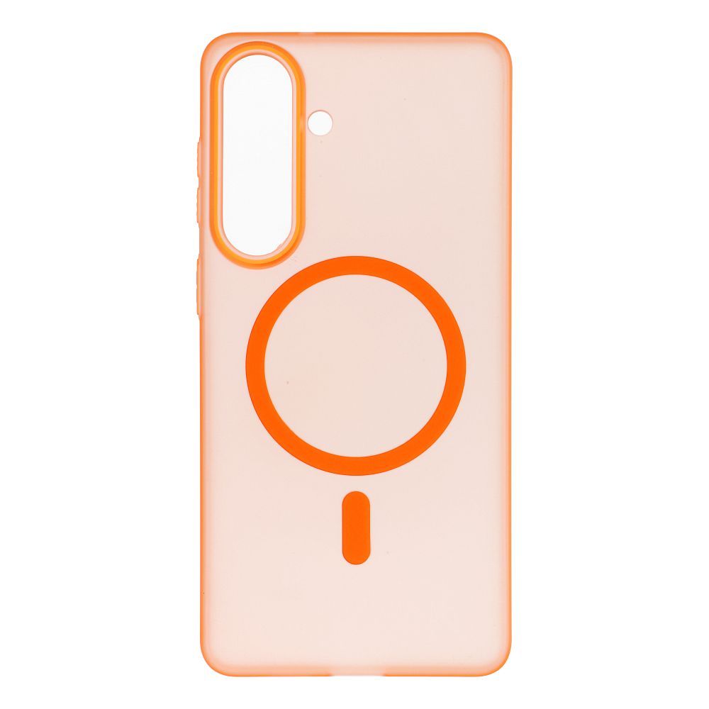 Ümbris GO ORANGE ühildub MagSafe jaoks SAMSUNG S26 Edge kosmiline oranž