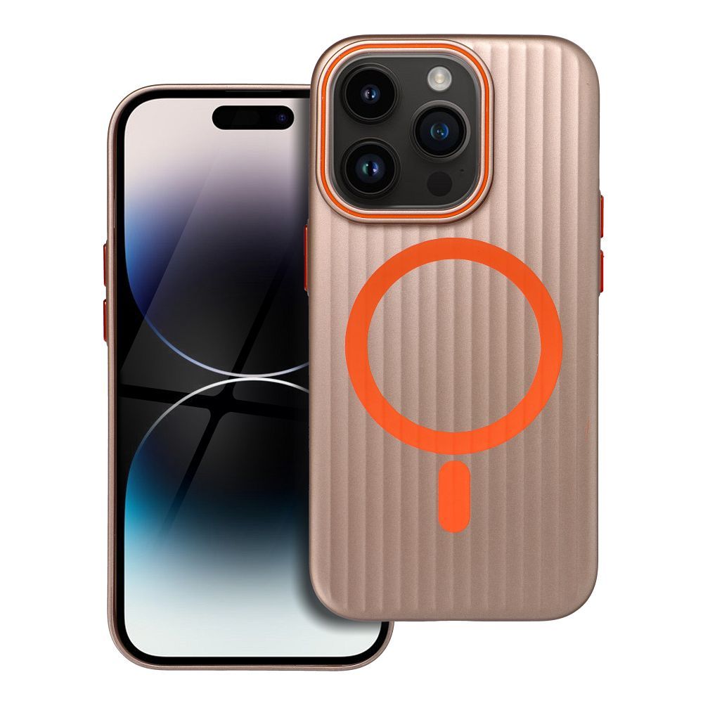 Ümbris SIMPLY compatible with MagSafe jaoks IPHONE 14 Pro titanium desert