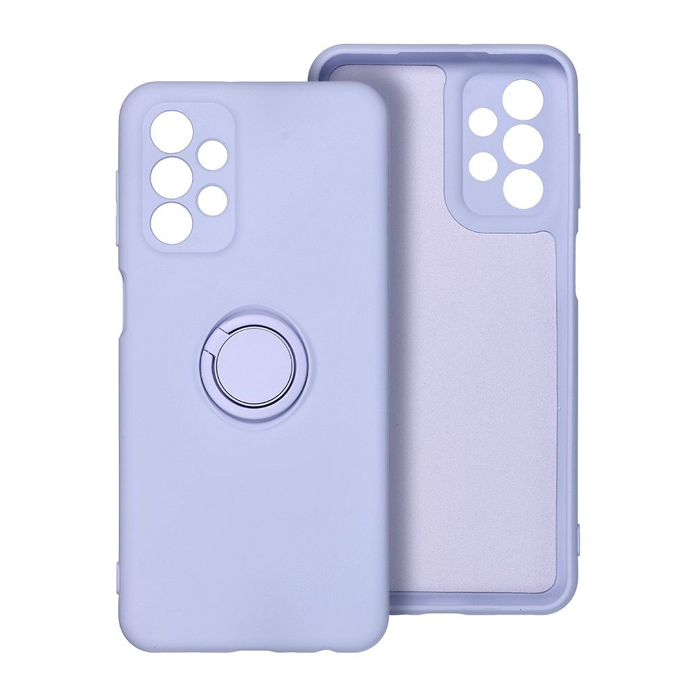 SILICONE RING ümbris jaoks SAMSUNG A55 5G violet