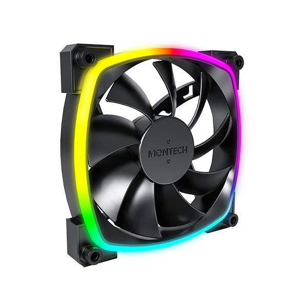 Montech korpuse ventilaator 120mm AX120 PWM must