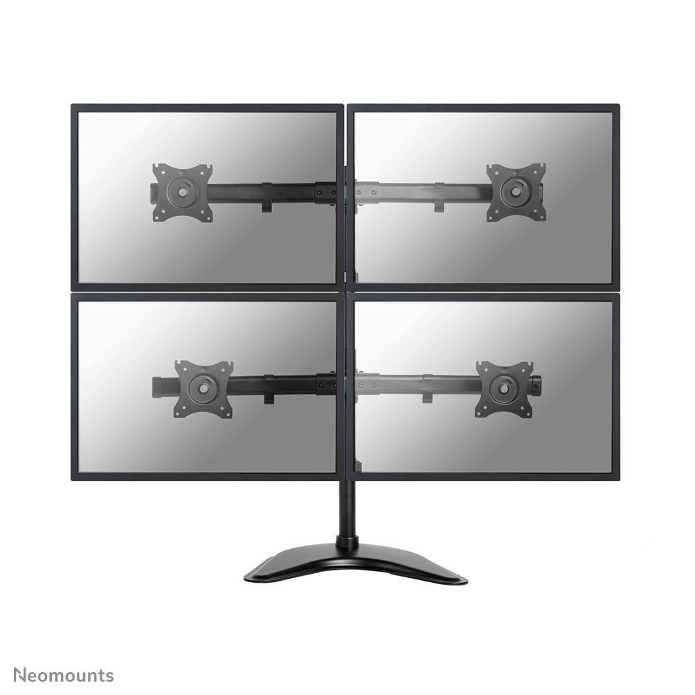 Monitori lauahoidja 10-27" NM-D335D4BLACK Neomounts
