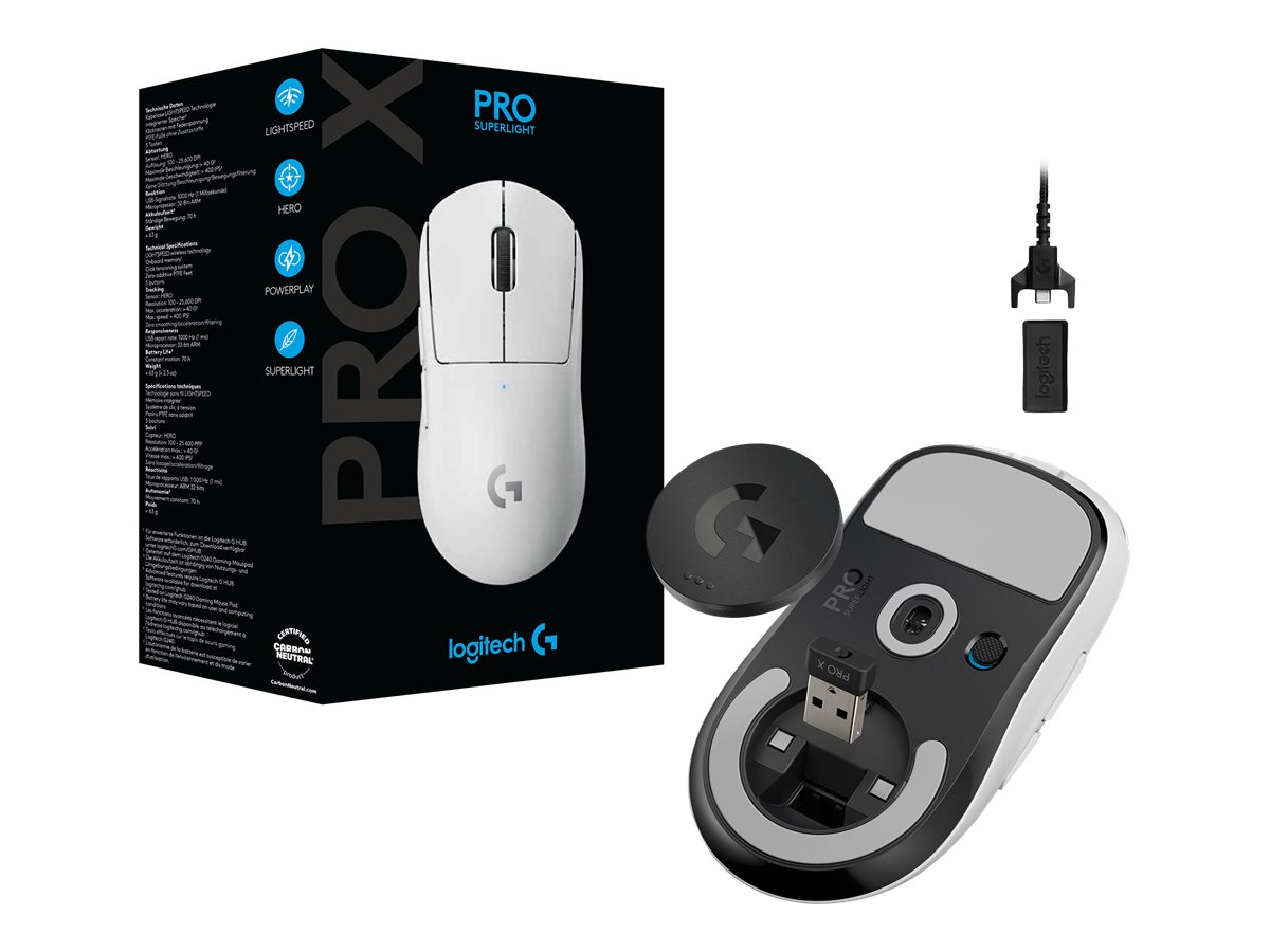 LOGI Pro X SUPERLIGHT juhtmevaba hiir