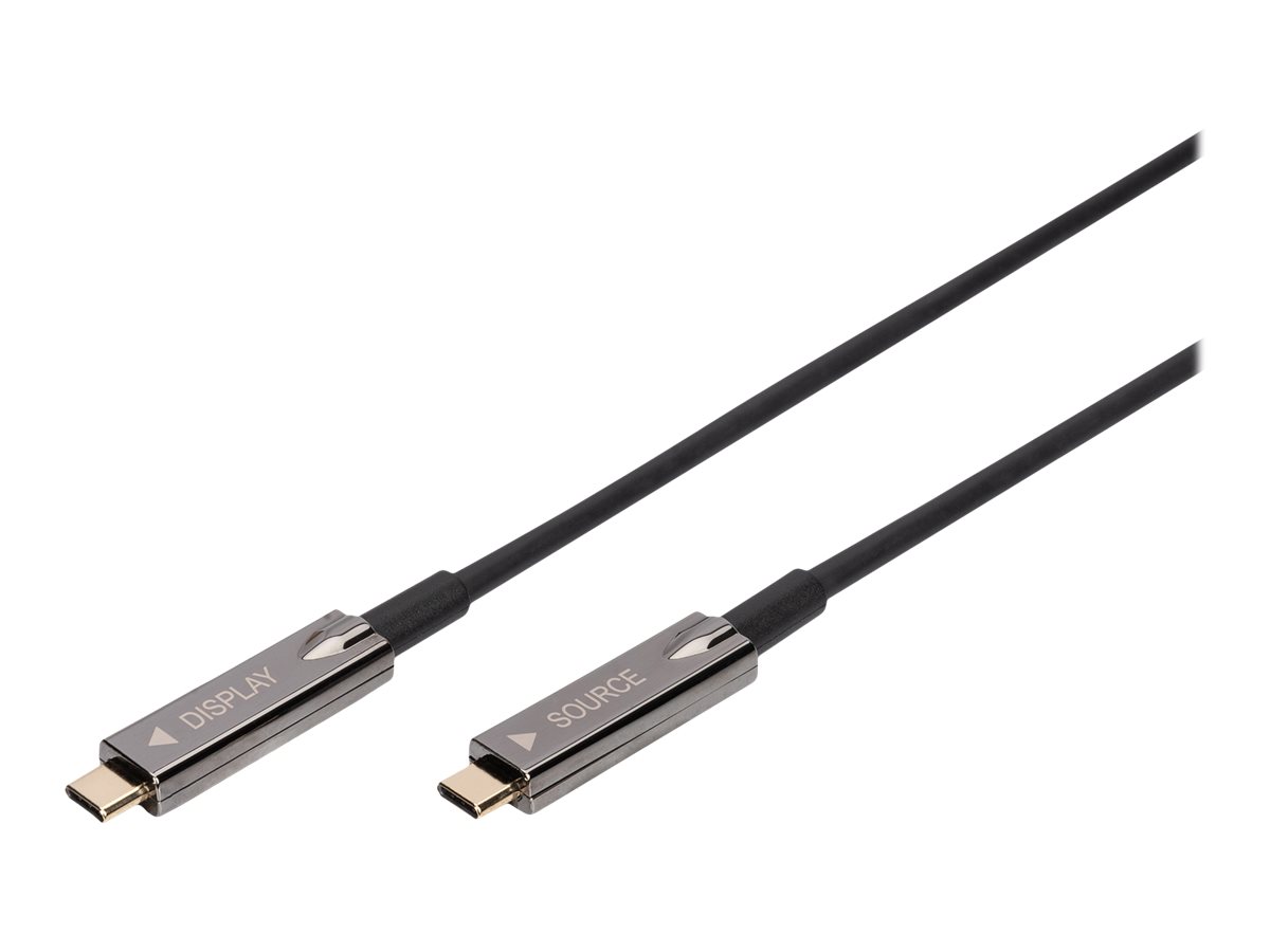 DIGITUS USB Type-C kuni USB Type-C AOC kaabel 10m