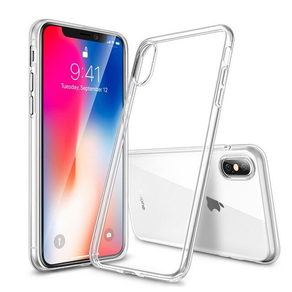 Ümbris jaoks iPhone XS MAX Clear Ümbris 2 mm Box läbipaistev