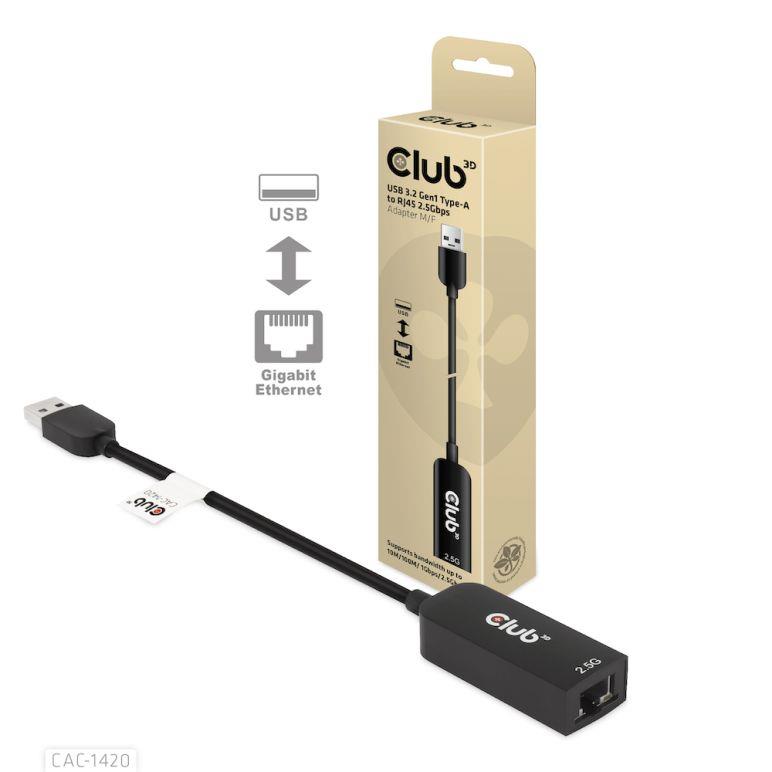 USB3.2 RJ45 adapter CAC-1420 Club3D