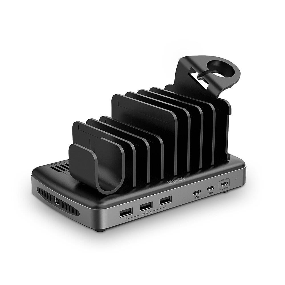 Lindy 73436 laadimisalus 160W USB 6 pordiga