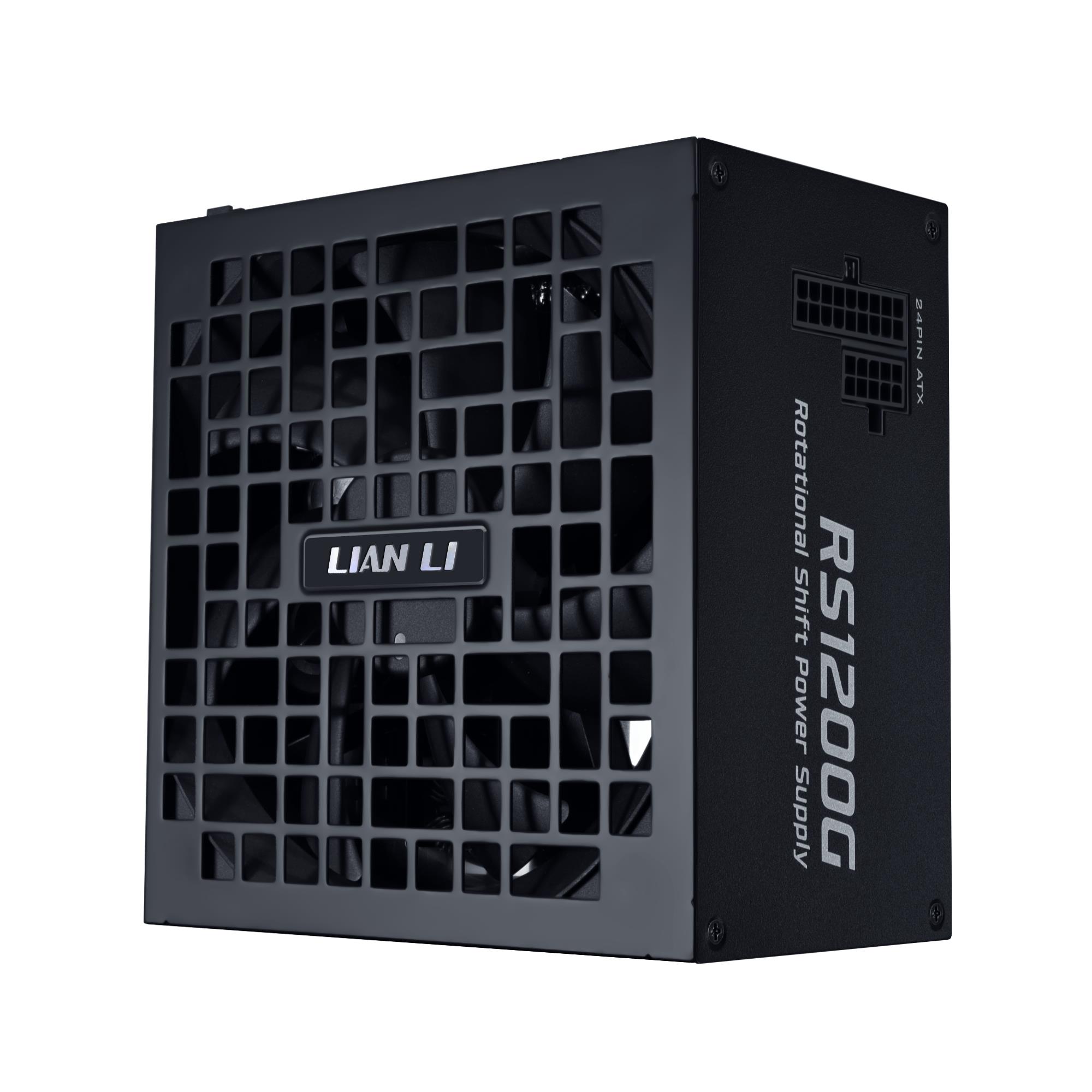 Lian Li ATX PC toiteplokk 1200W, must G9P.RS1200G.BH00.EU
