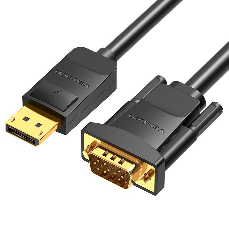 Vention HBLBH DisplayPort VGA kaabel 2m must