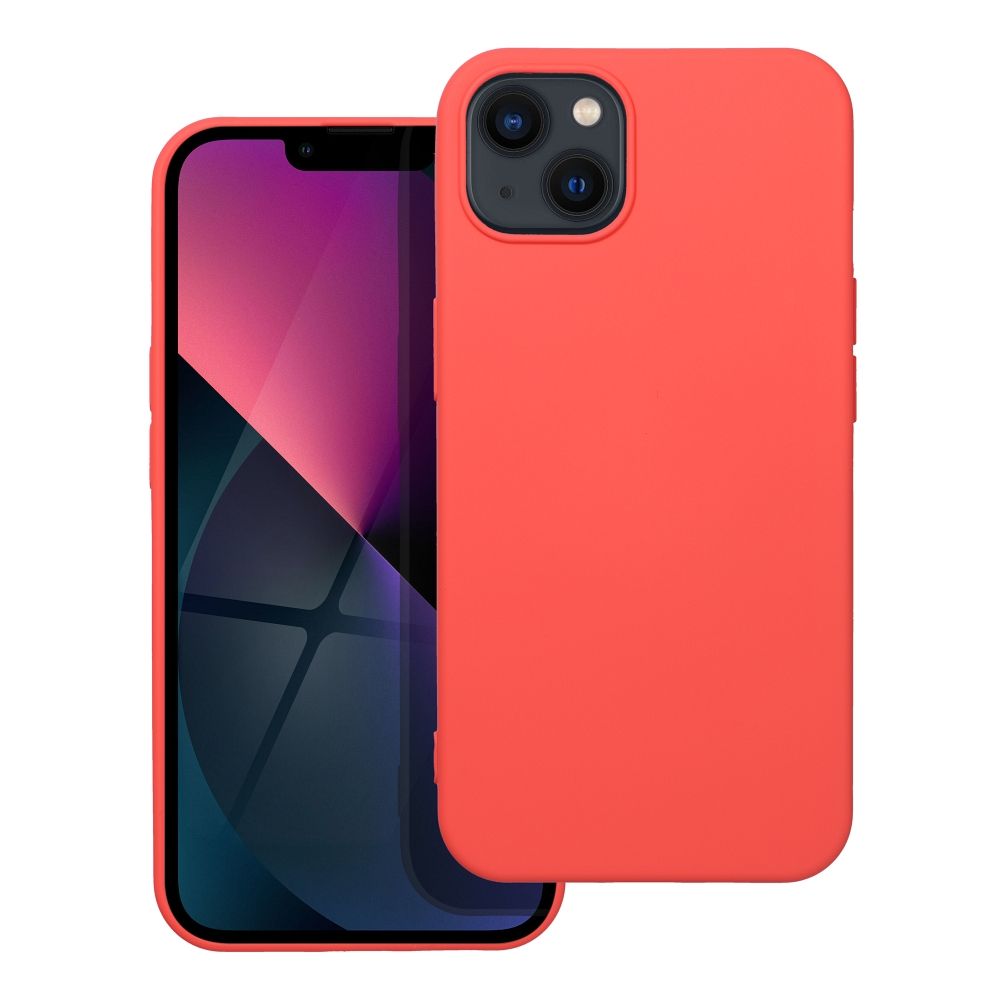 SILICONE case jaoks IPHONE 13 peach