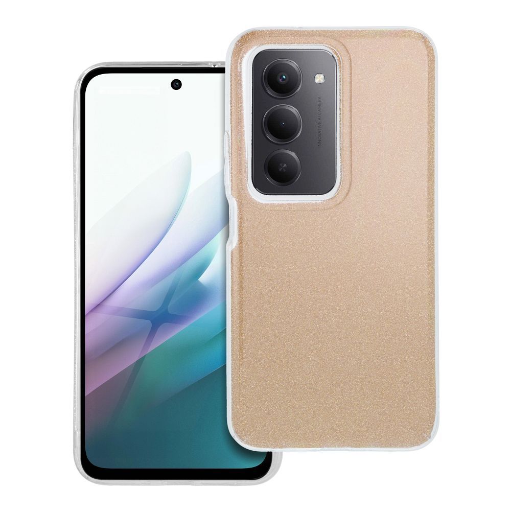 SHINING Ümbris jaoks XIAOMI Redmi 15 4G / 15 5G kuldne