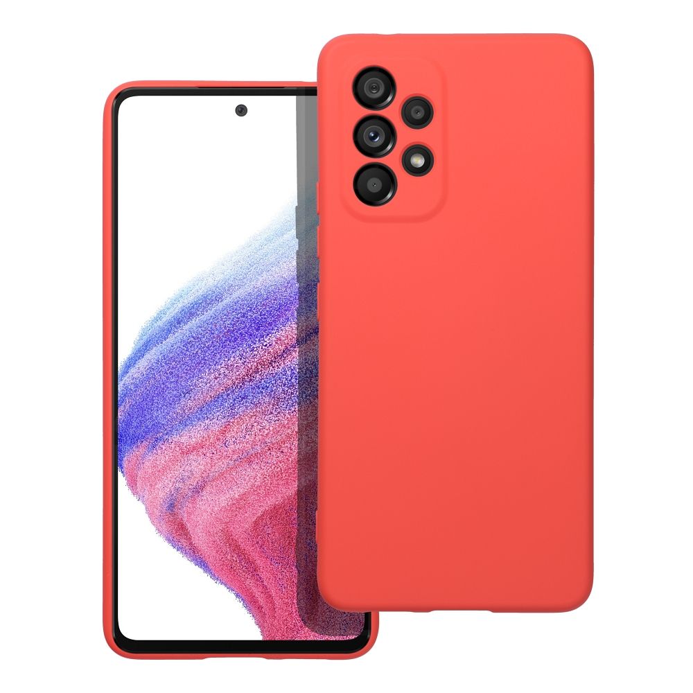 SILICONE case jaoks SAMSUNG A53 5G peach