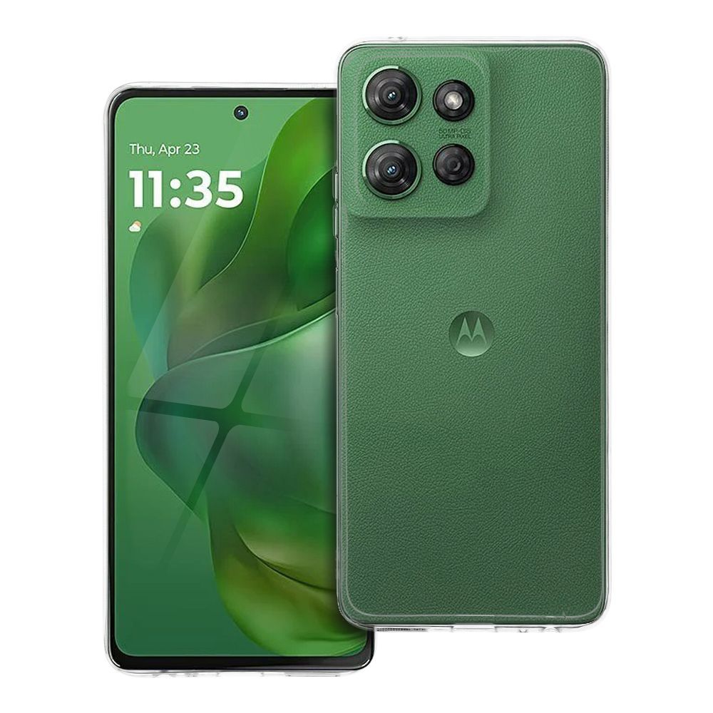 CLEAR Ümbris 2 mm jaoks MOTOROLA G 5G 2025 läbipaistev