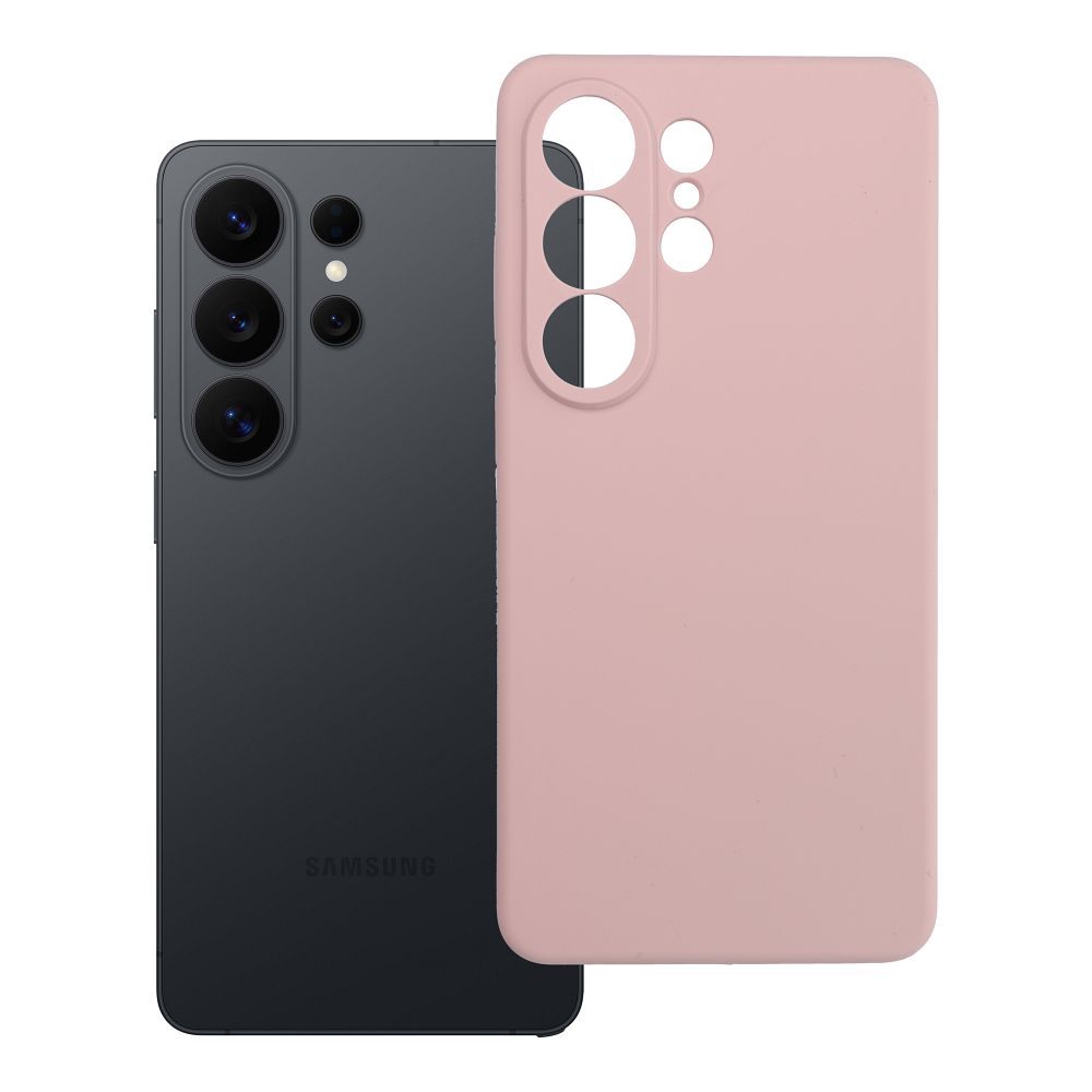 Ümbris SILICONE 2mm jaoks SAMSUNG S26 Ultra sand roosa