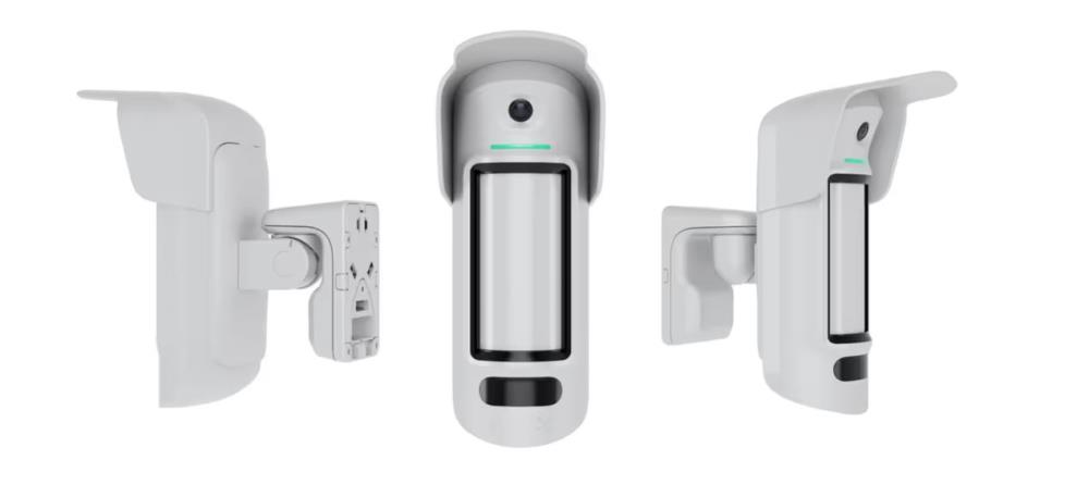 Ajax MotionCam Outdoor HM liikumisandur, valge