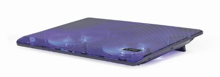 Sülearvuti jahutusalus LED-iga GEMBIRD NBS-2F15-05