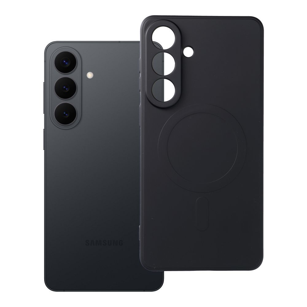 SILICONE MAG COVER Ümbris compatible with MagSafe jaoks SAMSUNG S26 Edge must