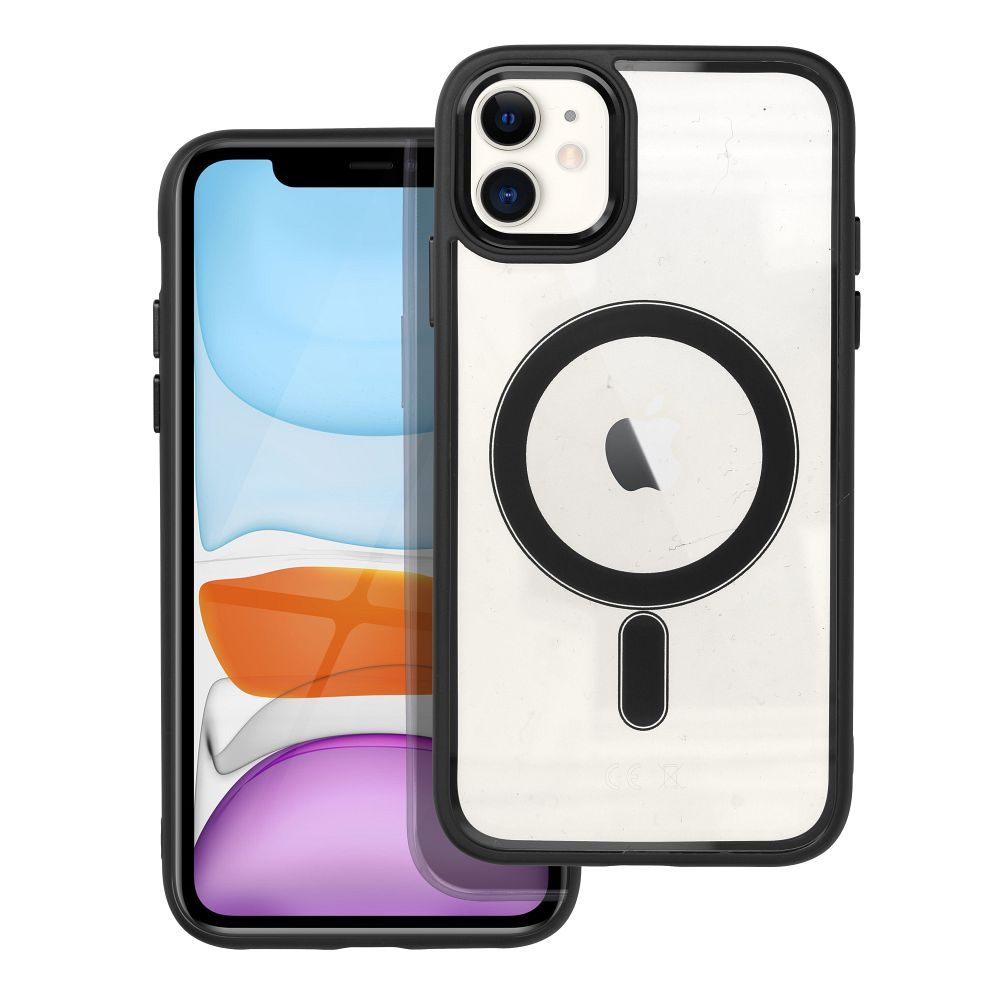 COLOR EDGE MAG COVER Ümbris compatible with MagSafe jaoks IPHONE 11 must
