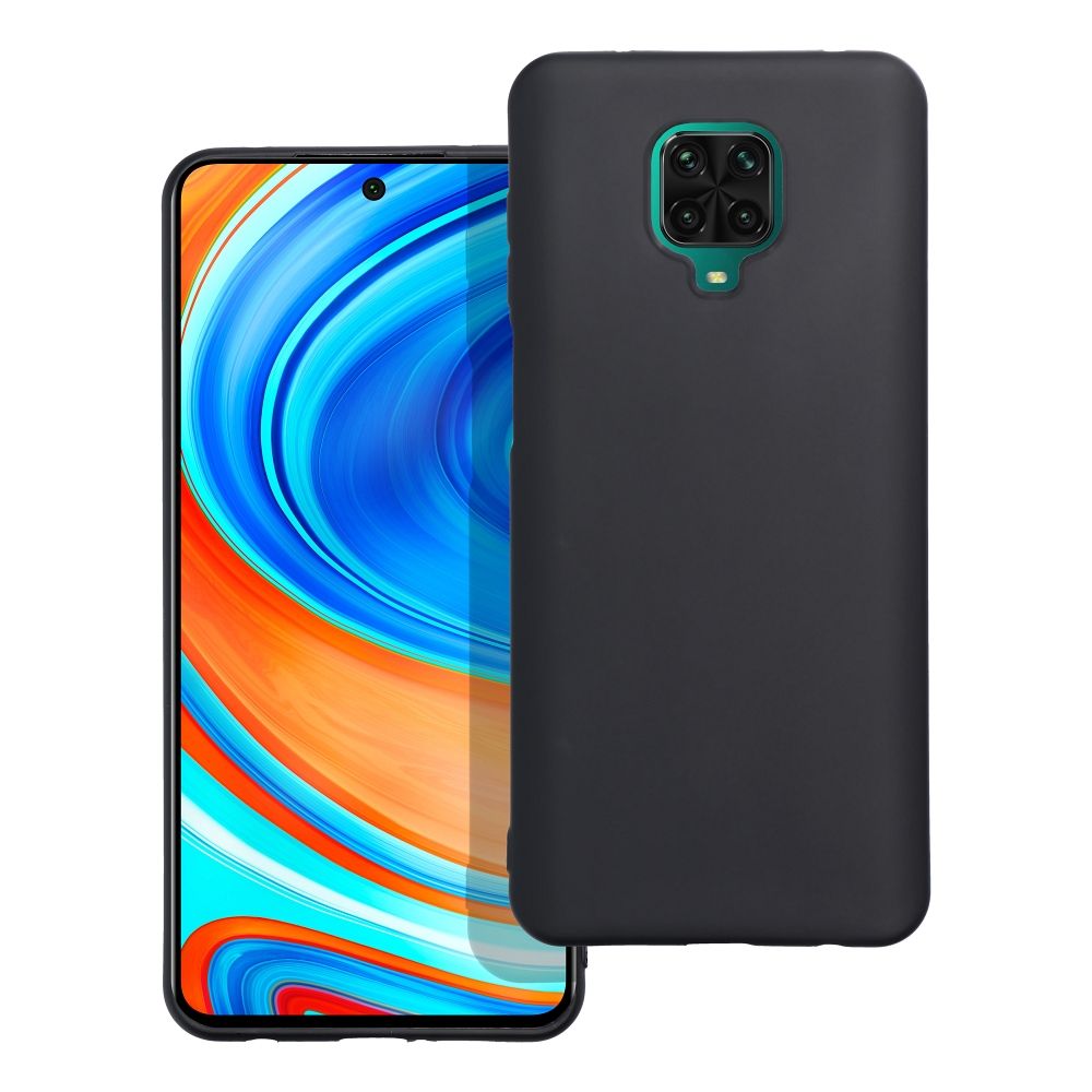 MATT ümbris jaoks XIAOMI Redmi Note 9 Pro must