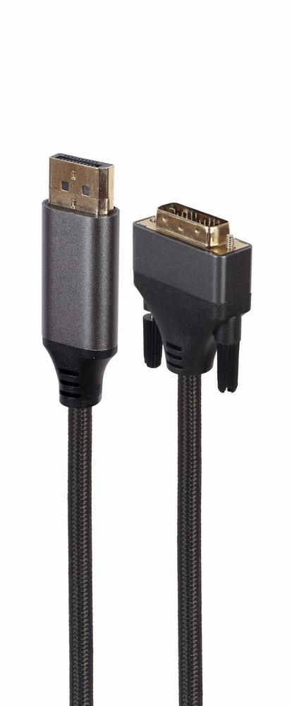 Kaabel DisplayPort DVI-le 1.8m Gembird