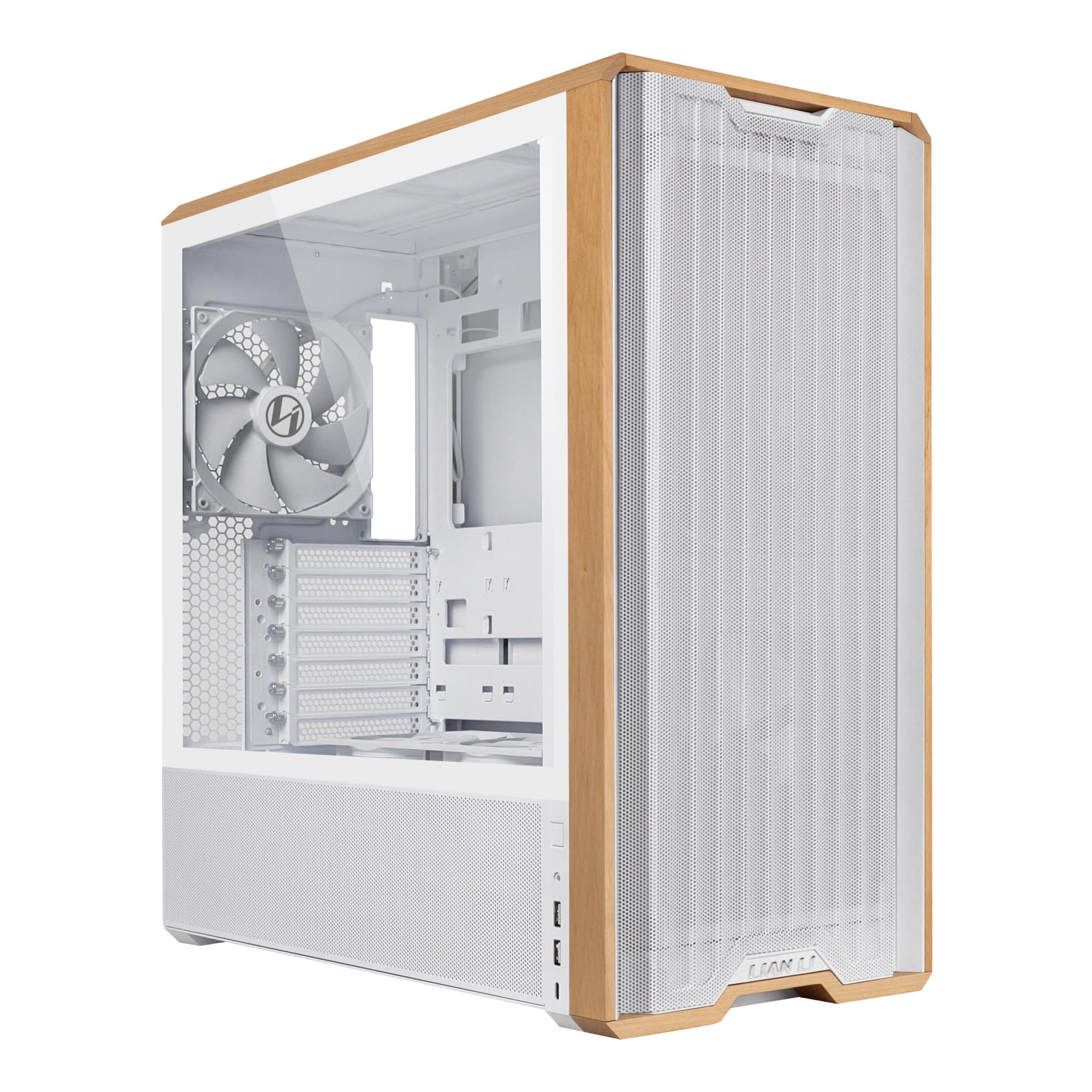 Arvutikorpus Lian Li Lancool 217 ATX Midi Tower valge