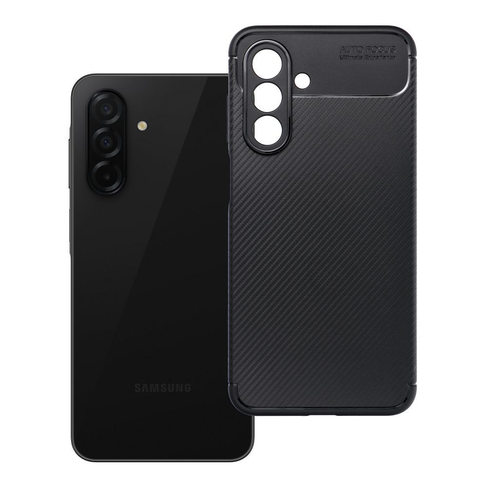 Ümbris CARBON PREMIUM jaoks SAMSUNG A26 5G must