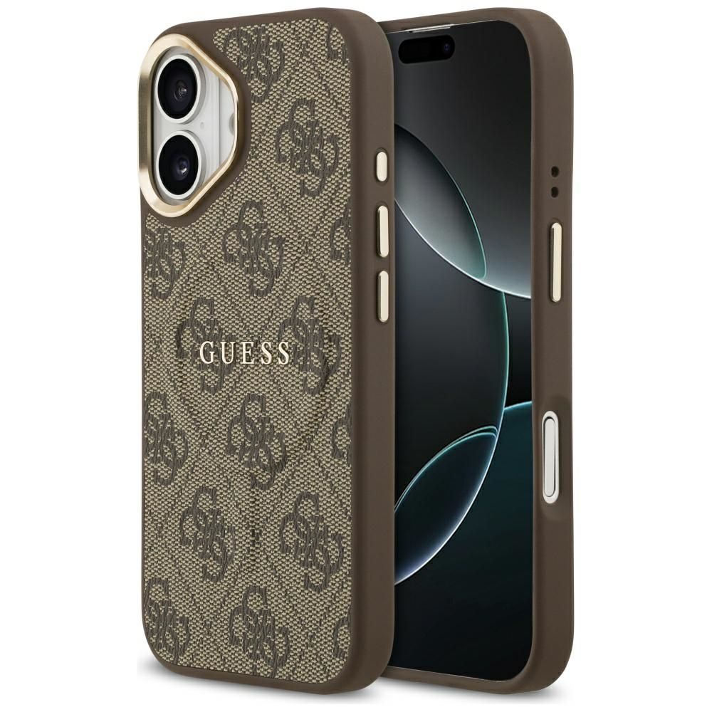 GUESS ümbris jaoks IPHONE 17 compatible with MagSafe GUHMP17SP4MSEGCW (PU 4G W/ Classic) brown