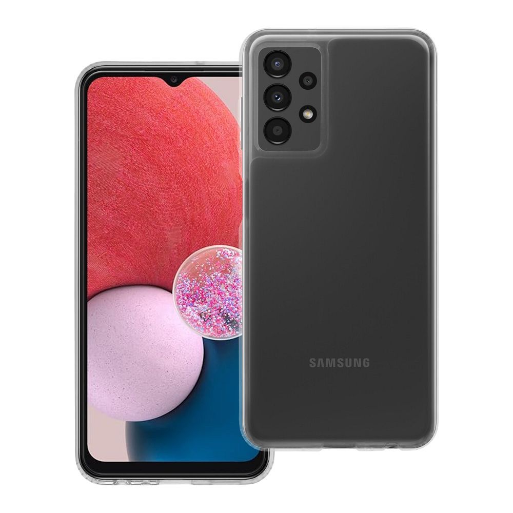 SUPER CLEAR HYBRID ümbris jaoks SAMSUNG A13 4G läbipaistev