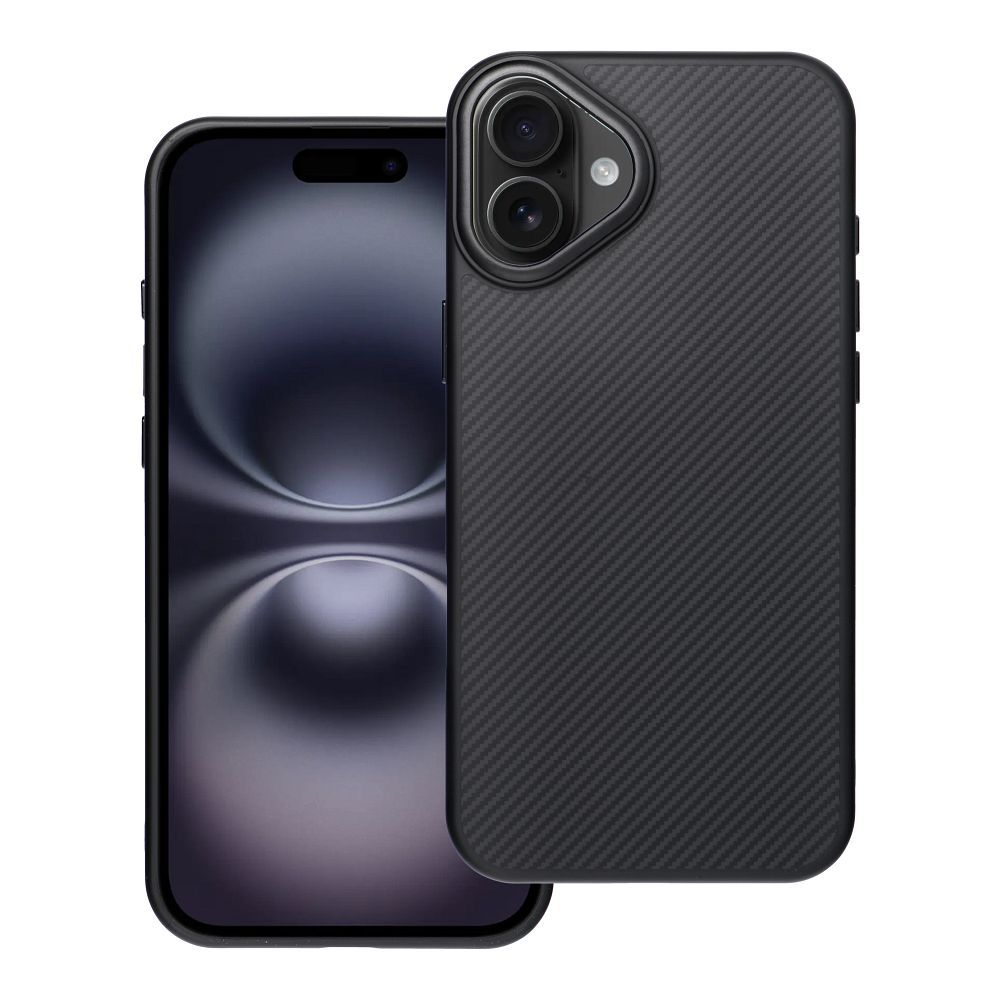 Ümbris jaoks iPhone 16 PLUS Carbon Elite Mag Cover compatible with MagSafe must